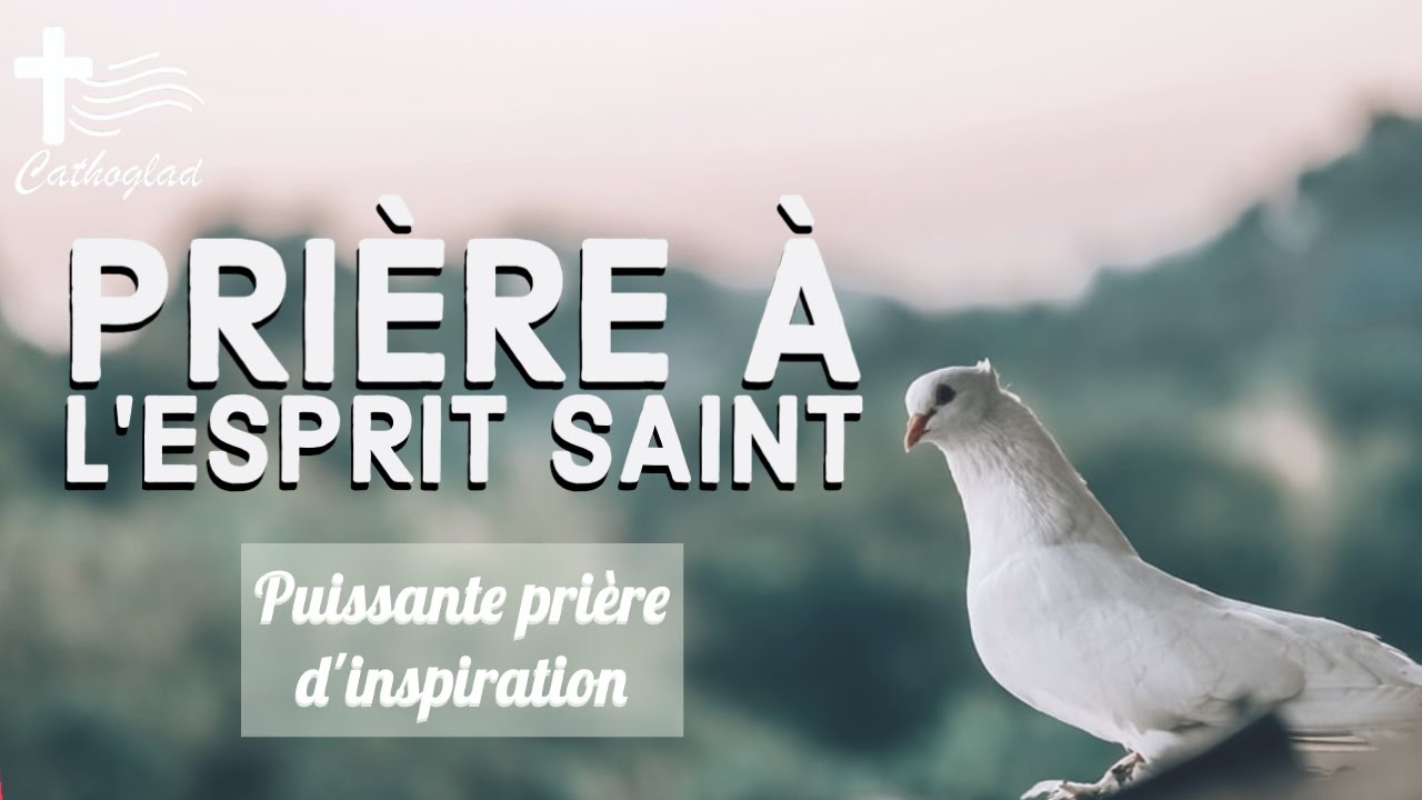 Prière se sanctifier par l'Esprit Saint, et pour le bien des âmes — Inspiration du Saint Esprit