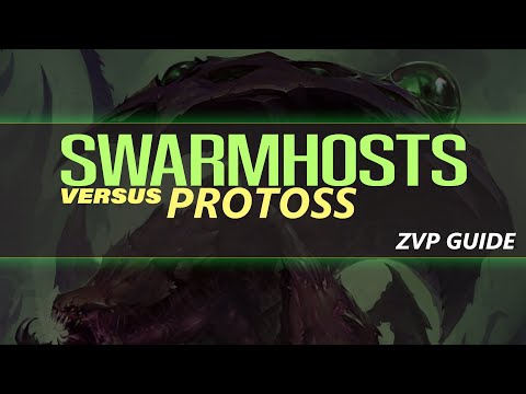 SC2 Zerg Tutorial: Roach-SwarmHost in ZvP