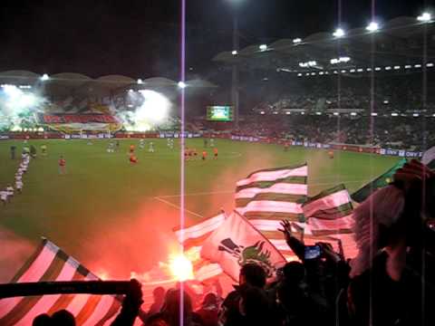 SK Rapid Wien vs Wacker Innsbruck in Ostkurve 11.12.2010