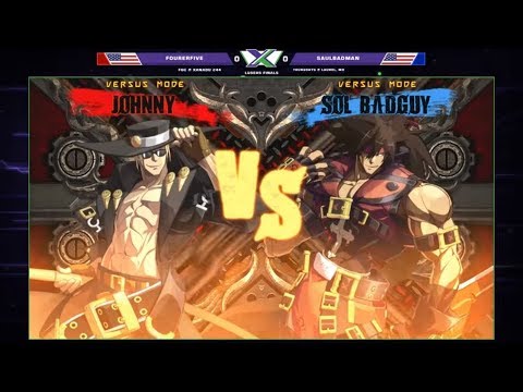 F@X 244 GGXRD2 - fourerfive (Johnny) Vs. saulBadman (Johnny) Guilty Gear XRD REV2 Losers Finals