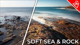 How I Edited This Landscape Photo – SOFT SEA AND ROCK