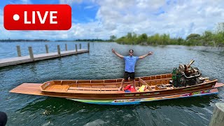 Diesel Thai Longtail Boat Ramp Test