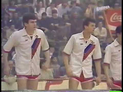 YUGOSLAV LEAGUE: 1984 playoff finals - Cibona Zagreb vs Crvena Zvezda (game 3)