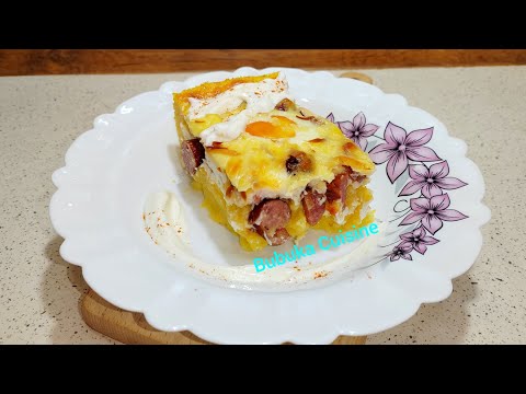 Bulz moldovenesc la tava reteta simpla rapida și ușoara!@BubukaCuisine 