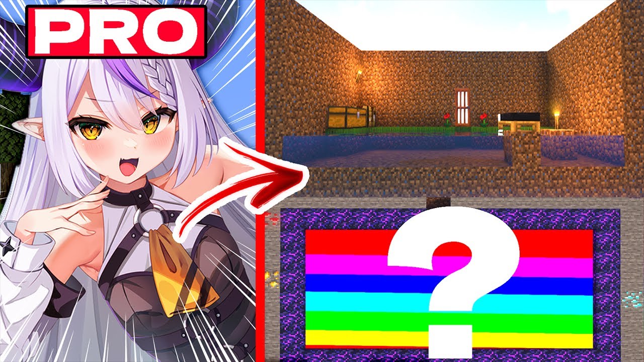 【マイクラ】地下帝国を創るつもりがまさかの結果に！？【ラプラス・ダークネス/ホロライブ】