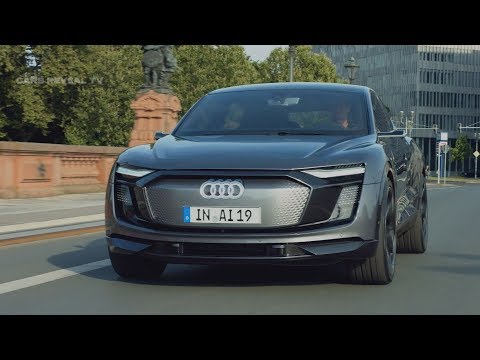 Audi Elaine concept car - Driving -  World Premiere