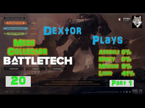 BattleTech Mech Collection 20 Flashpoint Prototype The Raven Part 1