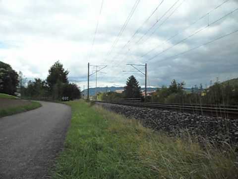 Bahnverkehr zwischen Eiken und Frick Teil 2