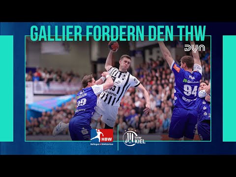 Highlights: HBW Balingen Weilstetten - THW Kiel (Saison 2025/26) | DHB-Pokal | Dyn Handball