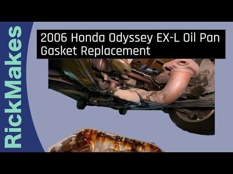 2006 Honda Odyssey EX-L Oil Pan Gasket Replacement