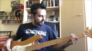 Litfiba - sulla terra bass cover