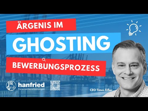 GHOSTING als BEWERBER ?  Ein Ärgernis für alle Beteiligten!