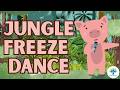 Jungle Yoga Freeze Dance Warm Up Action Song For Kids Yoga Guppy By Rashmi Ramesh