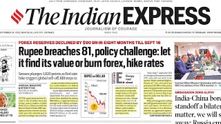 24 September 2022 | The Indian Express Newspaper Analysis | UPSC (IAS, IPS, IRS) Current affairs
