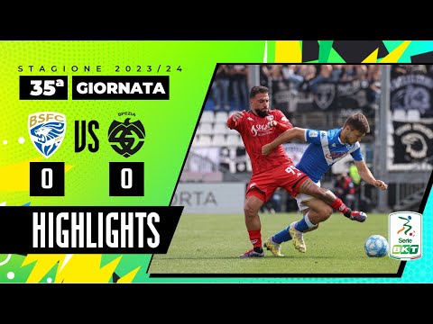 Brescia vs Spezia 0-0 | Pari a reti bianche al Rigamonti | HIGHLIGHTS SERIE BKT 2023 - 2024