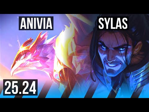 ANIVIA vs SYLAS (MID) | 38K damage | EUW Master | 25.24