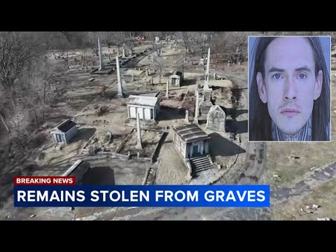 Man allegedly broke into gravesites; 100+ remains found in home: DA