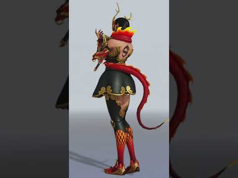 Sombra Legendary Zhulong OWL Skin