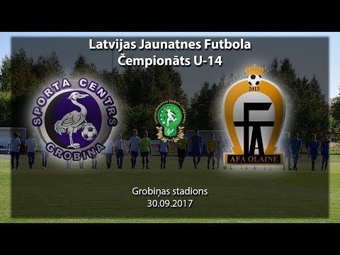 U-14 GROBIŅAS SC/KFC - AFA OLAINE(Latvijas Jaunatnes Čempionāts)