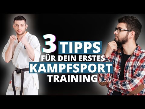 Dein erstes Kampfsport Training