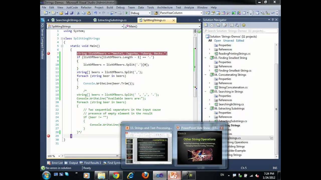 Strings and Text Processing (2012)