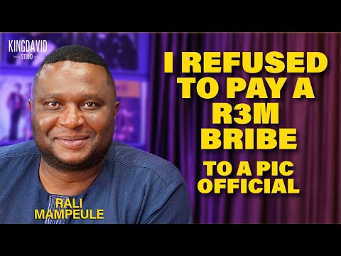 RALI MAMPEULE | HOW PIC OFFICIAL ASKED FOR A R3 MILLION BRIBE | PIC CANCELLED R100M PROFIT FOR R1000