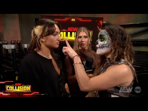 Kris Statlander and Thunder Rosa face off ahead of their Owen Hart Cup match | AEW Collision