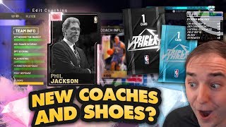 NBA 2K19 My Team PINK DIAMOND HISTORIC COACHES? MORE DIAMOND SHOES TO BE ADDED???