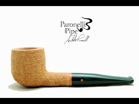 Pipa Paronelli radica pot rusticata naturale fatta a mano - www.paronellipipe.com