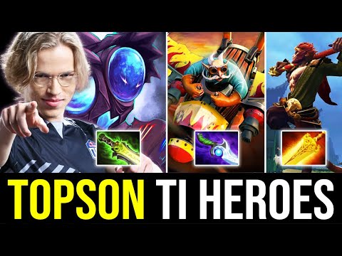 Topson back to his OLD Heroes - AW, GYRO & MK - TI is coming! DOTA 2