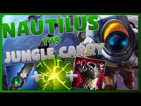 AFTERSHOCK NAUTILUS JUNGLE - Full Game + Commentary on how to carry as Jungle Naut!