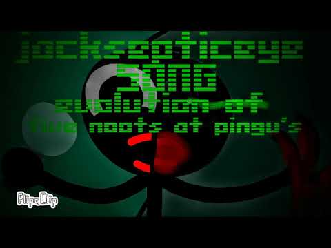 ROMAIN WORLD / JACKSEPTICEYE - CVCLUTION OF ( FIVE NOOTS AT PINGU'S DEMO - SONG ) LYRICS VIDEO