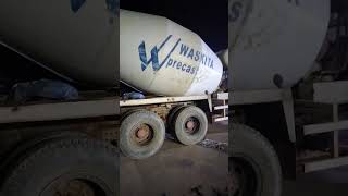 Readymix concrete rigid pavement #shorts #youtubeshorts #construction #truck