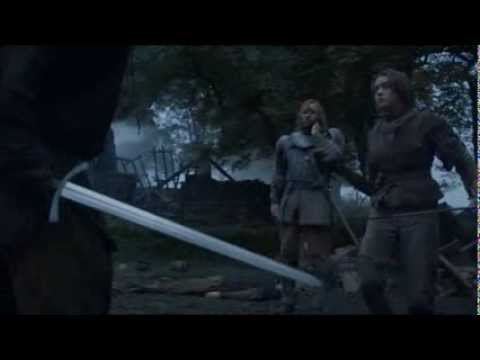 Game Of Thrones - Arya and The Hound kill again.