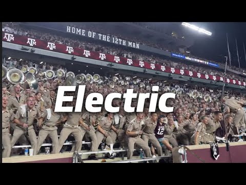 BEST AGGIE WAR HYMN Electric First Game 2025