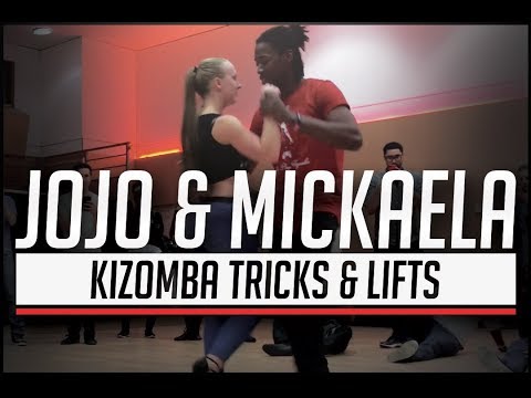 Jojo & Mickaela Kizomba Tricks & Lifts Dance Demo @  4th Suave Dance Festival 2017