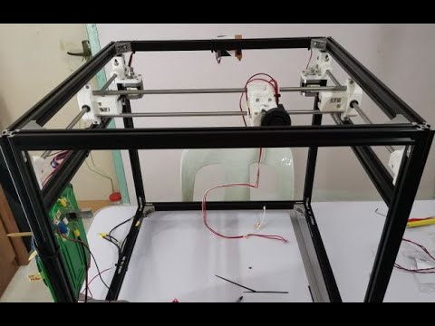 Making coreXY 3D Printer -- Part 2 x and y axis of printer