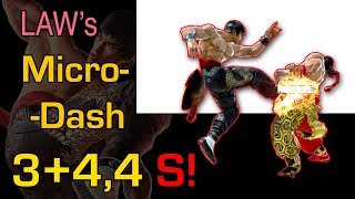 Law&#39;s Microdash 3+4,4 | TEKKEN 7