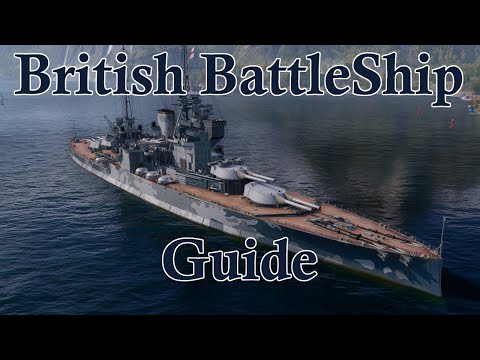 World of Warships | British Battleship Guide | Wookie Legend