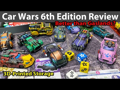 Car Wars 6th Edition Review and Storage
