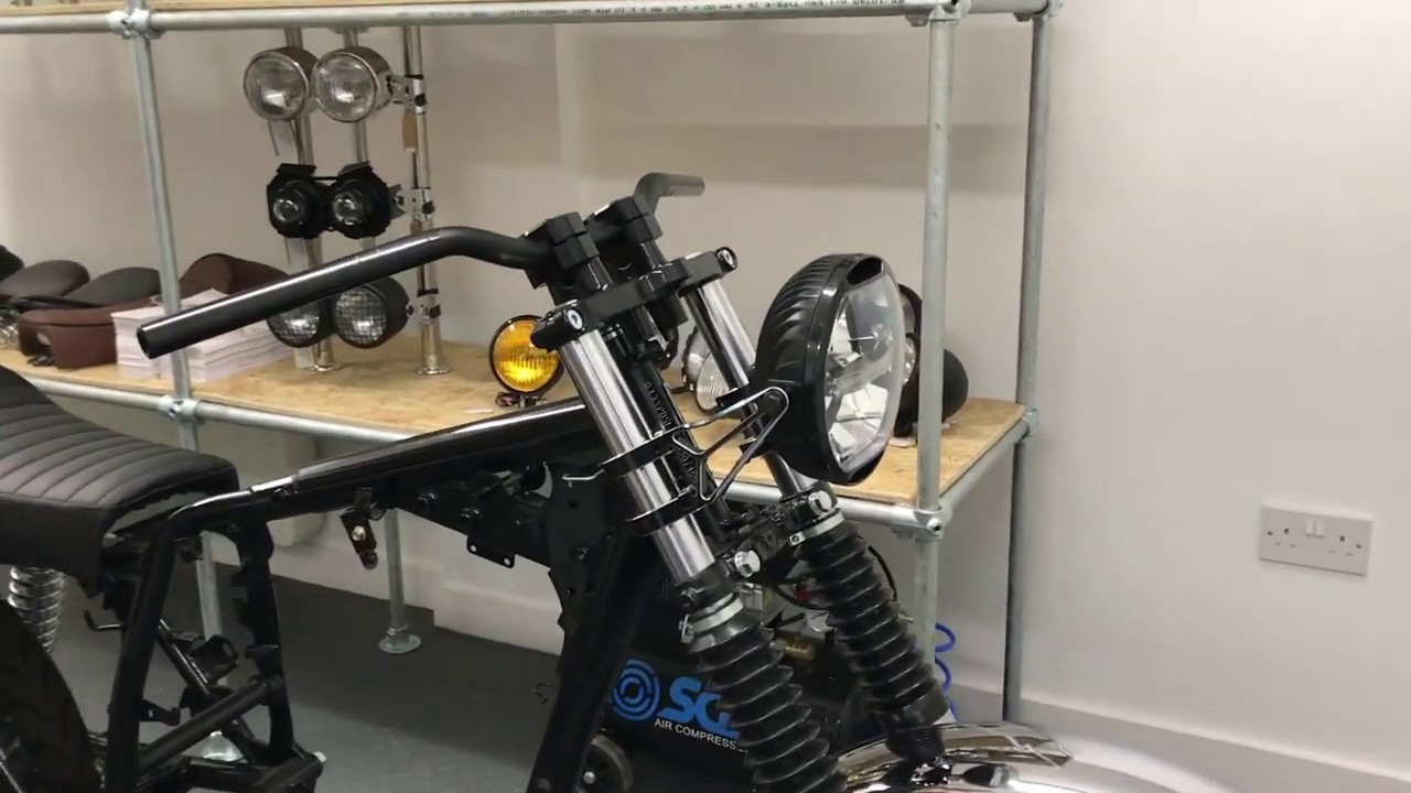 3949 LED Headlight for Project Cafe Racer or Streetfighter   HOMOLOGATED