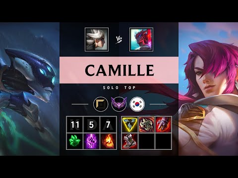 Camille Top vs Yone: Rampage - KR Master Patch 14.23
