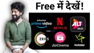 Free NetflixPrime Hotstar