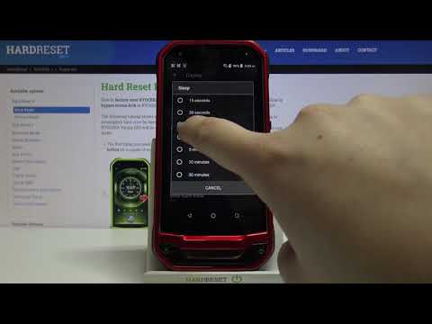 How to Set Screen Timeout in KYOCERA Torque G03 – Find Timeout Options
