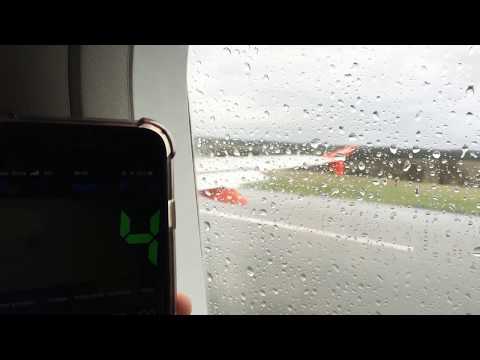 Airbus A320 takeoff Speed Recording