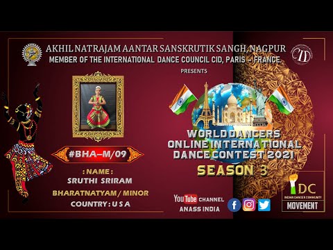 SRUTHI SRIRAM (U S A) CODE #BHA-M/09, ANASS INDIA.