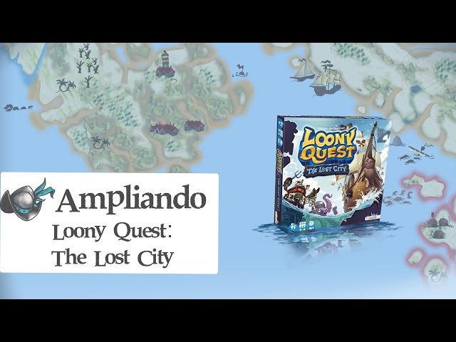 Vídeo relacionado con Asmodee - Juego de Tablero Loony Quest The Lost City (ADE0LOO02ES)