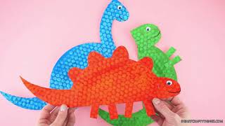 How to Make Paper Plate Dinosaurs