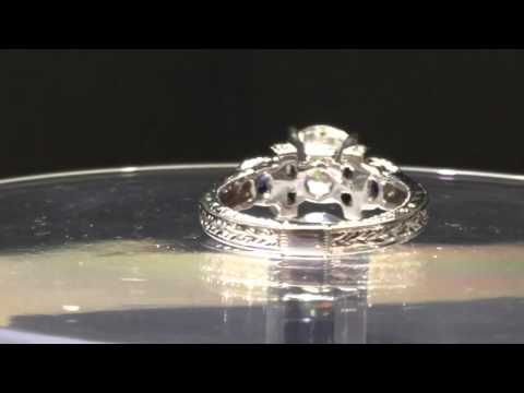 1.84 Carat H/SI1 GIA Round Center Diamond Engagement Ring at Bella Jewelers New Milford, CT