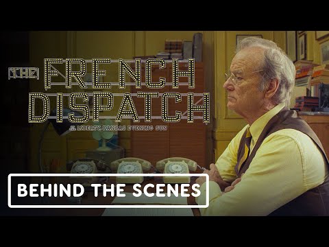 The French Dispatch - Official Cast Behind the Scenes Clip (2021) Bill Murray, Jeffrey Wright